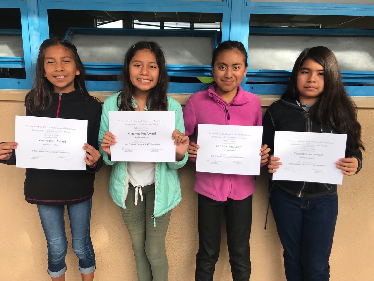 6thJms's tweet photo. A special shoutout for these groups of students who won awards from UCSD for their creative and innovative work on the Seismic Outreach Project! Go Falcons! #futureengineers #UCSD @MsVillarreal21 @jeffersonms823 https://t.co/tGarv391nk