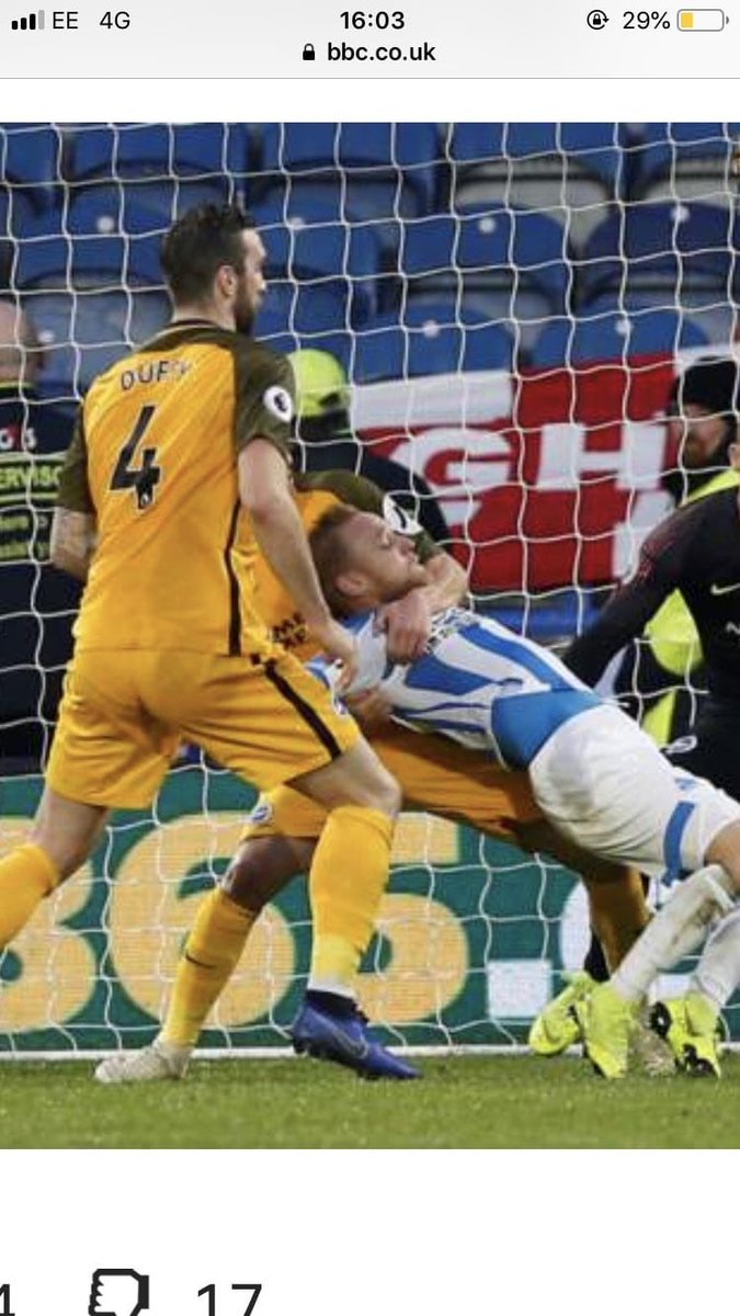 westerhampete's tweet photo. Michael Oliver- how come you didnโt spot this?
#CheatedAgain
#htafc https://t.co/FpJSOyEP1O