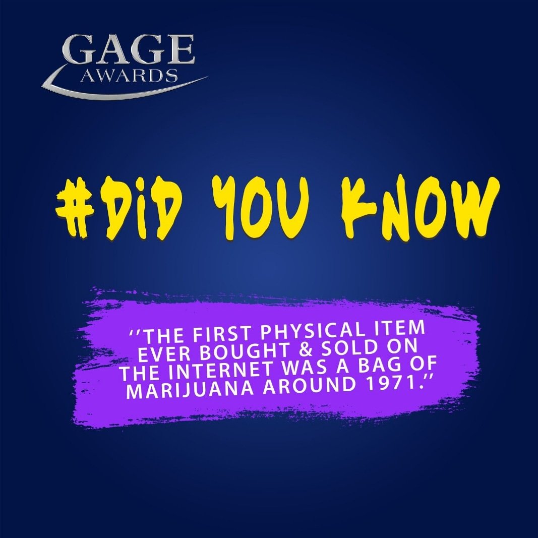 GageAwards's tweet photo. This might shock you 😲😱🤭..
And we bet you didn't know about this until now... #gageawards
#ecommerce
#internet
#trivia
#shopping
#weekendposts https://t.co/46HIPg4vyq
