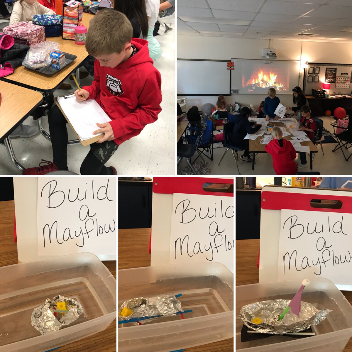 mrsgaerte's tweet photo. Cross Curricular Thanksgiving Choice Board = a fun day for all! Perfect way to end the school week before break. They were so engaged they didn’t want to stop working! Thankful, Greatful, Blessed teacher! A late post, but better late than never. 🤣 #PLatSHE https://t.co/kgdvqVMzBD