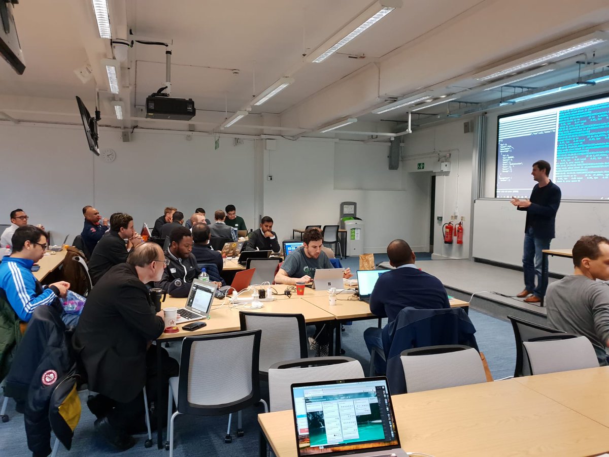 DevITJobsFR's tweet image. Big thank you to @DemerzelSolLtd, CTO and founder of @nethermindeth
for his time & expertise today at our 3rd Advanced Ethereum #EVM coding workshop. Thank you to all our students for making this a success (22 passionate software engineers). Will you join us next time?? #bytecode