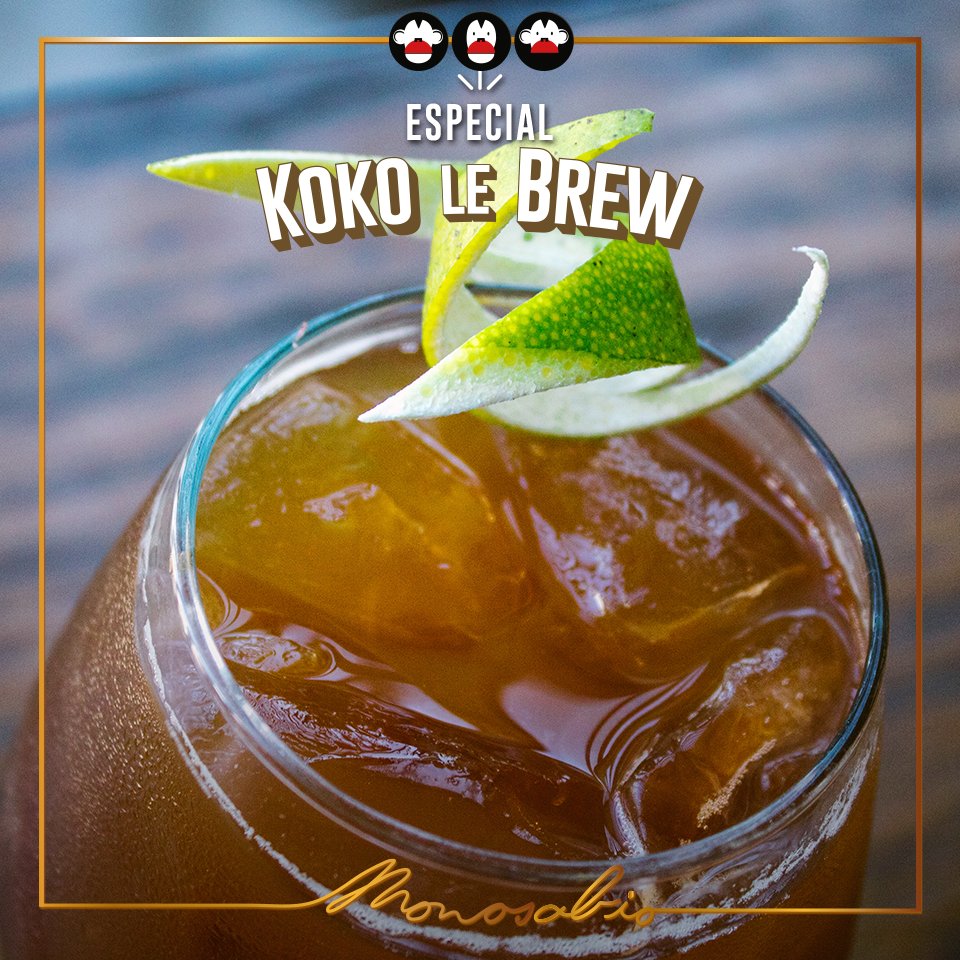 ¡Hola diciembre, hola Koko Le Brew!

Así recibimos al ultimo mes del año. 
Red Label, vainilla, canela un shot de espresso, Vermouth Rosso y agua tónica. 

*Pídelo caliente o frio.