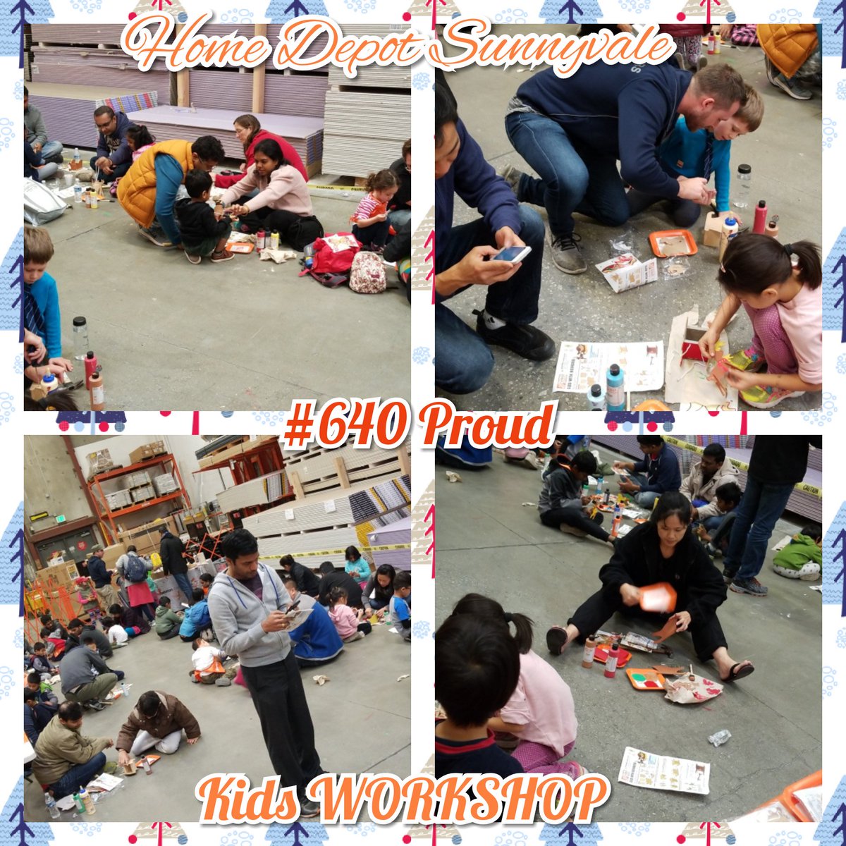 RKMLopez's tweet photo. Home Depot #640proud Sunnyvale
Kids WORKSHOP had another successful weekend... #PacNorthProud #D50
Rain or Shine 💯% https://t.co/XA1kmKLUMC