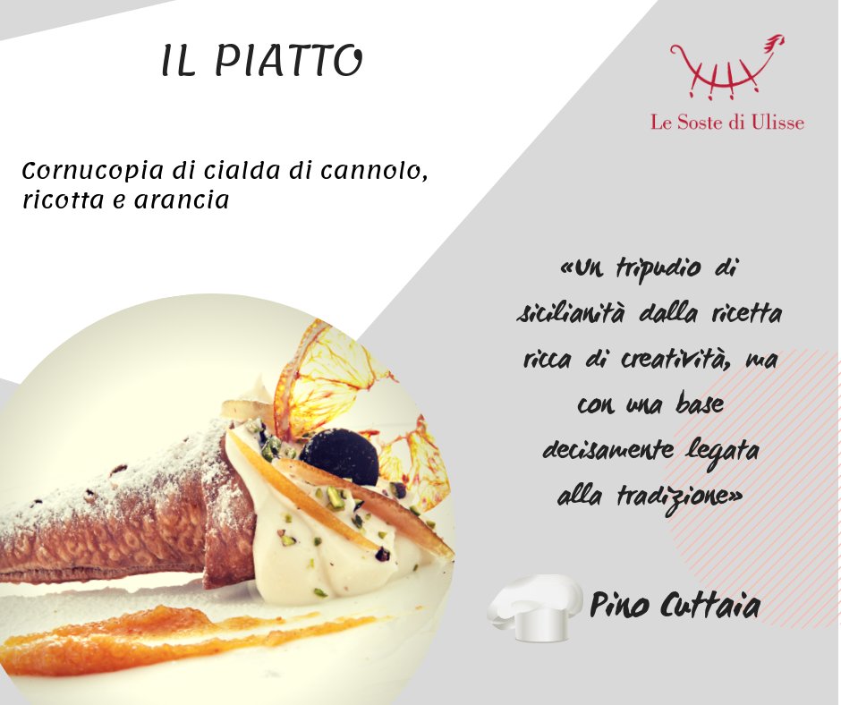 LeSostediUlisse's tweet photo. Vi presentiamo @PinoCuttaia #chef del Ristorante #LaMadia a Licata #Agrigento e presidente de @LeSostediUlisse . Questa sera a @identitagolose #Milano è l'ultima occasione per provare il suo PIATTO DOLCE! #cucina #sicilia #food #event #gourmet #lesostediulisse #behungry #TopChef https://t.co/50L39KwCyd