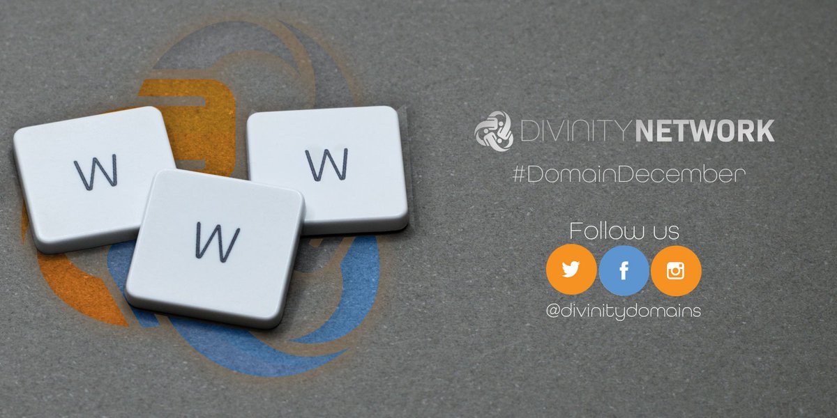 DivinityDomains's tweet image. A good domain name can go a long way toward generating traffic to your Web site and building #YourReputation. That, in turn, will result in more customers and better sales. Register your unique domain with us today! #DomainDecember
