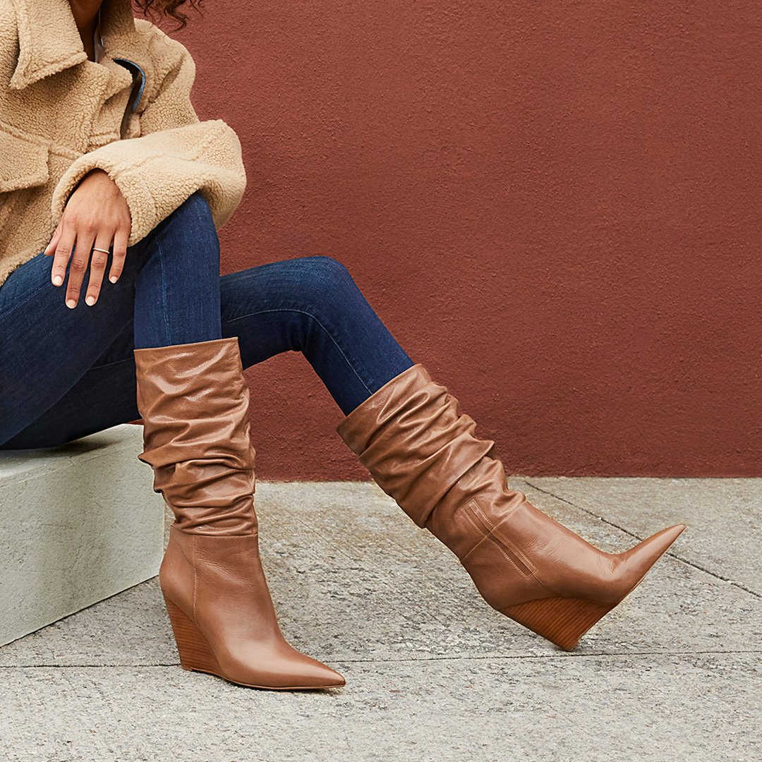 nine west slouch boots