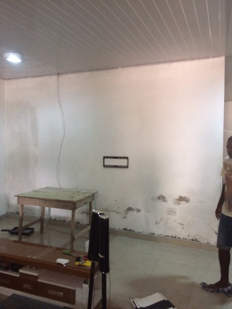 section80gh's tweet image. Another one. Tired wall got refreshed today. #Sectioned 🙌🏾