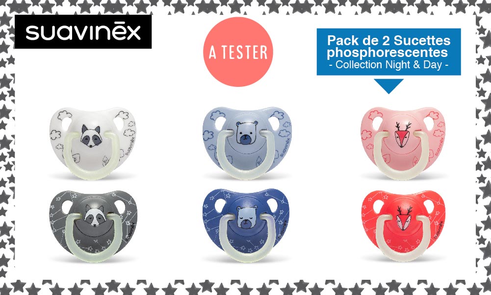 SuavinexFrance's tweet image. En voilà une bonne nouvelle ! Notre nouvelle gamme de #sucettes phosphorescentes est à tester gratuitement sur @consobaby 😍Par ici les inscriptions &amp;gt;&amp;gt; ow.ly/y4zP30mOOGL #nouveauté #testgratuit #parent