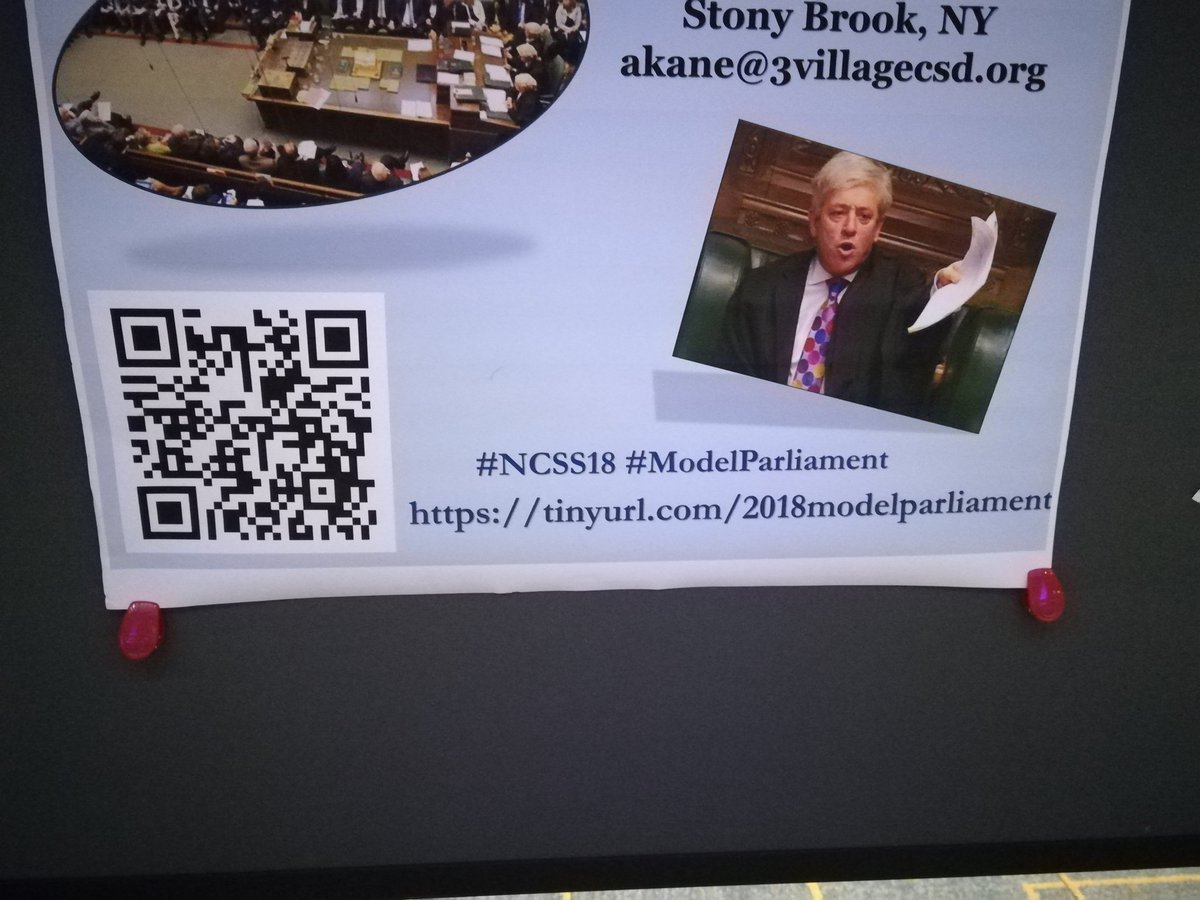 aconneen's tweet image. @AllyKane23 presenting her #CompGov Model Parliament at #NCSS18.