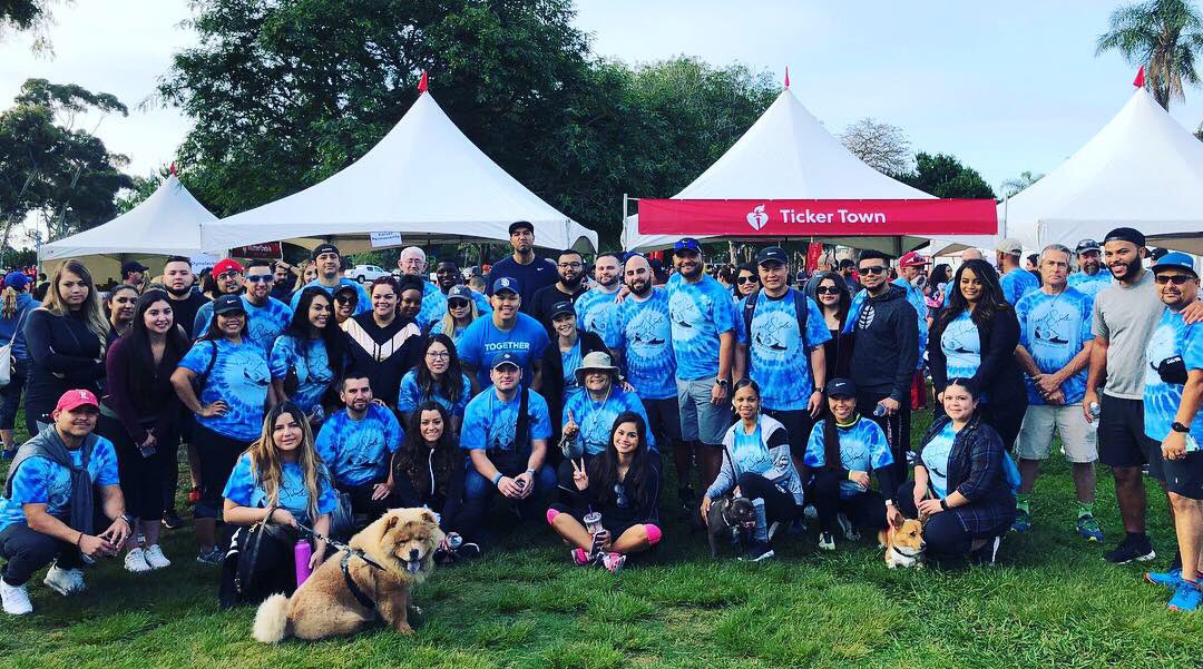 att_sdhoc's tweet photo. SD AHA Heart Walk ❤️ #HOC🏆 #SDLVU https://t.co/db75CoQDGH