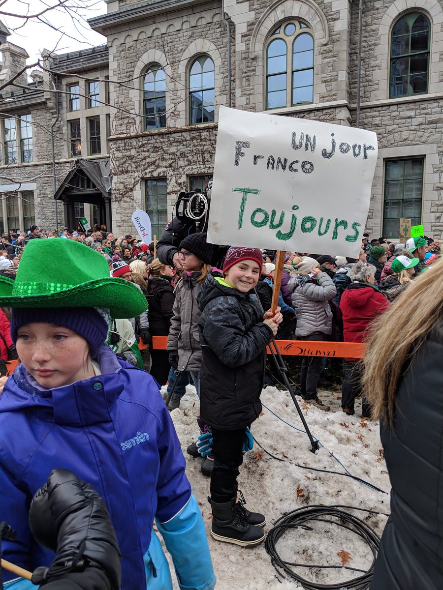 Même les enfants le comprennent! #onfr #NousSommesNousSerons #RespectFranco #LaRésistance