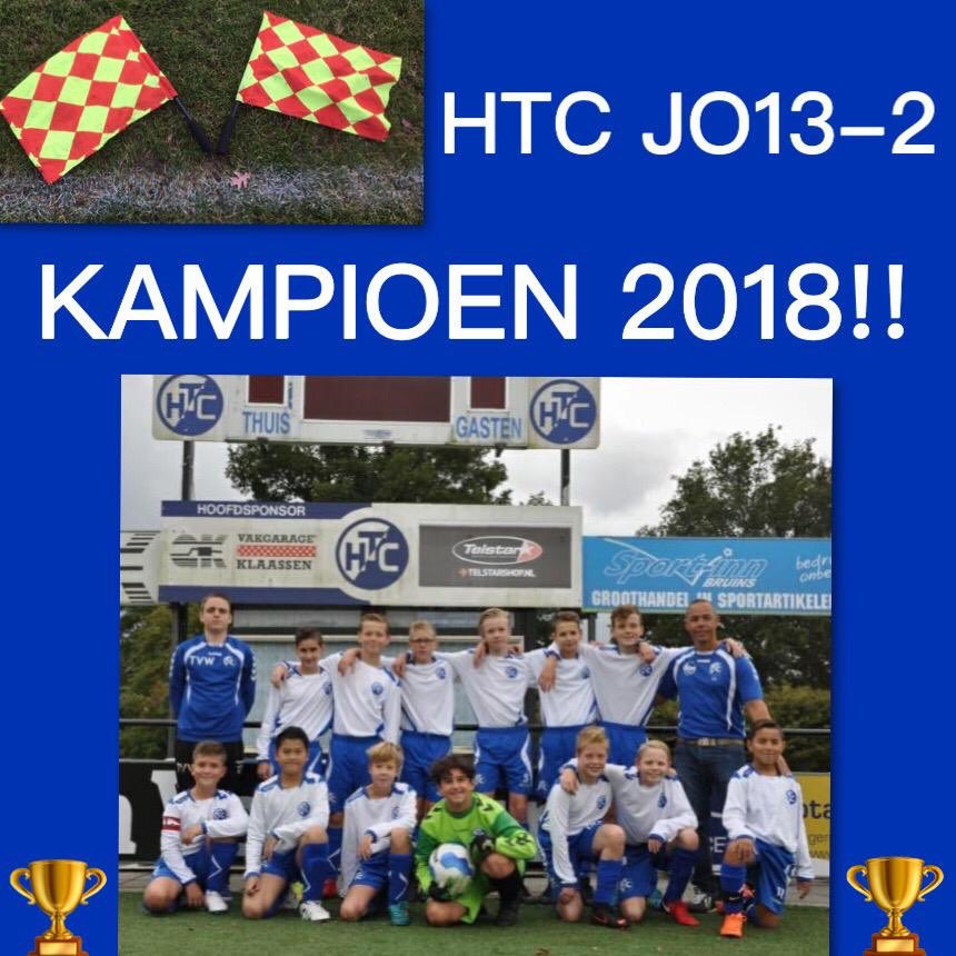 ⚽️🏆💪🏽#kampioen #2018 <a href="/svhtc/">sv HTC</a> #jo13
