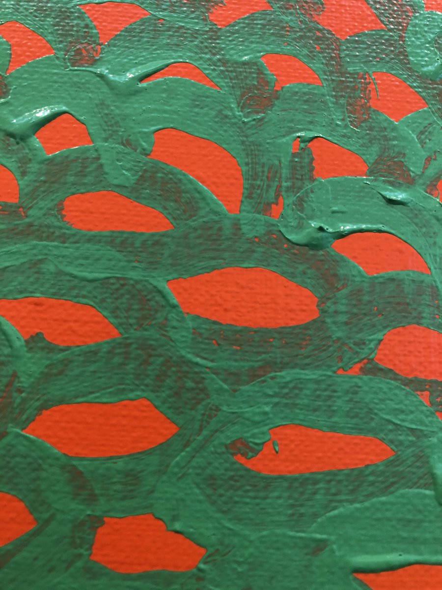 It’s all in the detail #yayoikusama <a href="/victoriamiro/">Victoria Miro</a> #london #paint #painting