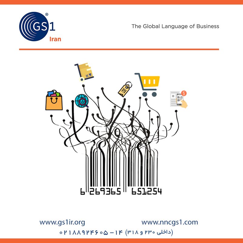 IranGs1's tweet photo. GS1 has standards for the use of #barcodes, how to use them and print them on products. This set of standards is called capture and automatic data recording says in Persian. This #standard s include rules for one-dimensional or linear #barcode s, two-dimensional #barcode s etc. https://t.co/k0ksWN2ESq