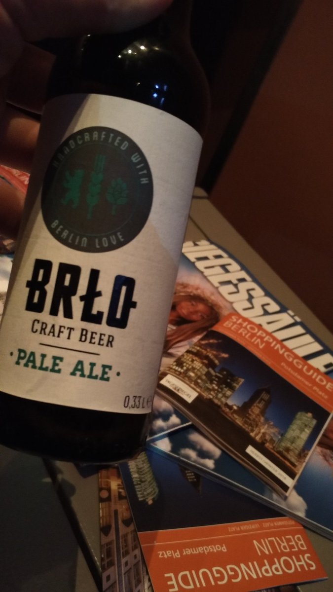 alexxtoth's tweet image. Enjoying a Berlin made pale ale #systemsdrinking