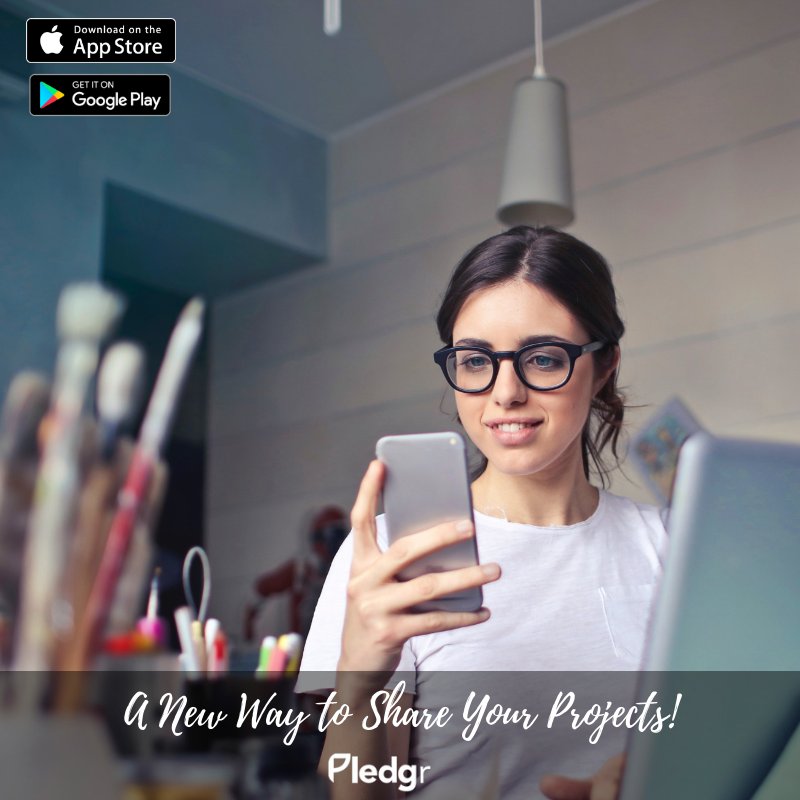 pledgr_'s tweet image. Are you an artist? Use #Pledgr to not only set your goals and complete your projects but show off to an entirely new community! mypledgr.com