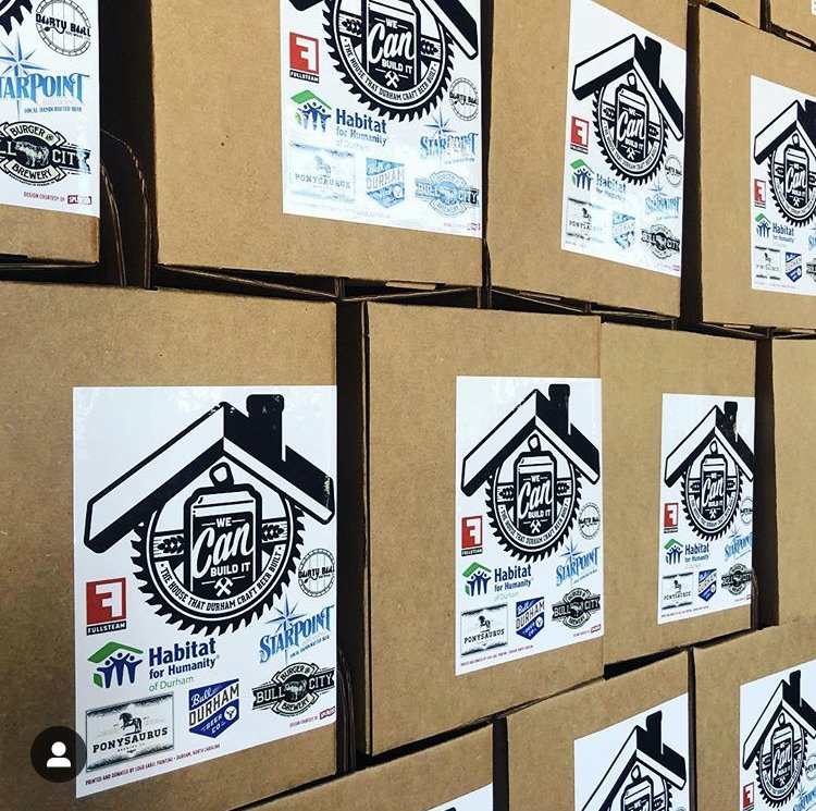 We're pairing up with @bulldurhambeer, <a href="/durtybull/">Durty Bull BrewingCo</a>, <a href="/fullsteam/">Fullsteam</a>, @ponysaurusbrew and <a href="/StarpointBrewin/">Starpoint Brewing</a> again to benefit <a href="/HabitatDurham/">Habitat Durham Ont</a>! Only 30 of these packs are available, so donate to reserve yours today, for pickup starting Dec 3 from <a href="/TheBullpen_ATC/">The Bullpen</a>! bit.ly/WeCANBuildItDe…