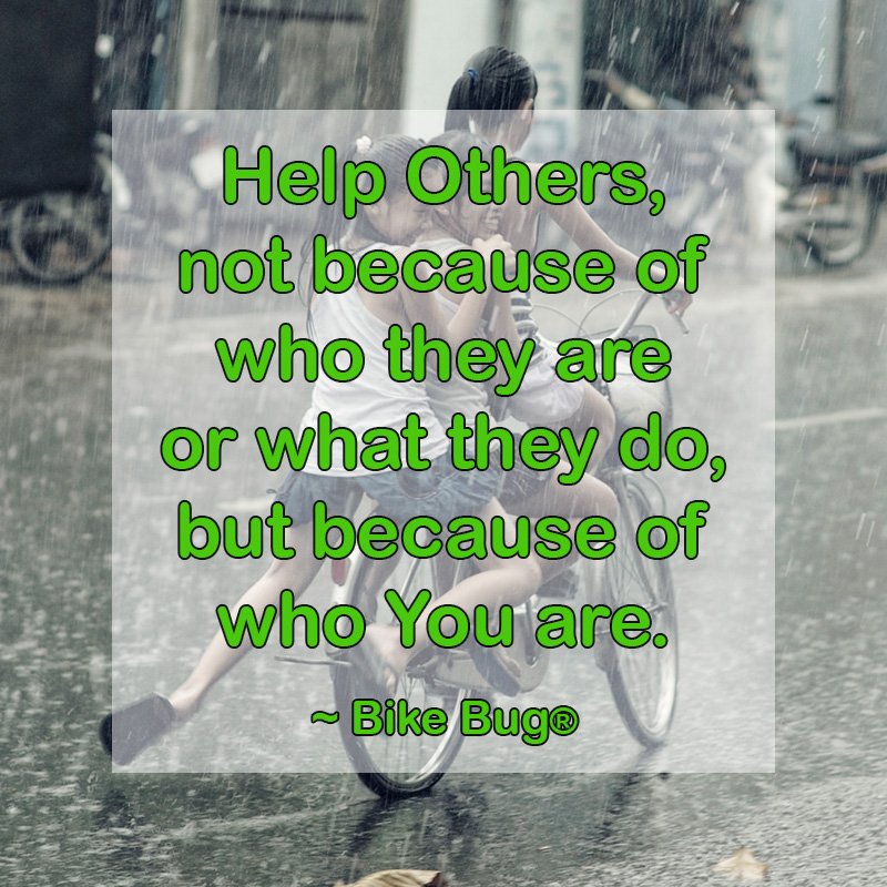 Want to put some #Happiness in your #Life...try #helpingothers! ☝ The #bicycle is an #Easy way to do that! 🚲

#SaturdayMotivation #quotes #SaturdayThoughts #quote #inspiration #givewhatyoucan #Lifestyle #help #giveback #quoteoftheday #ThinkBIGSundayWithMarsha