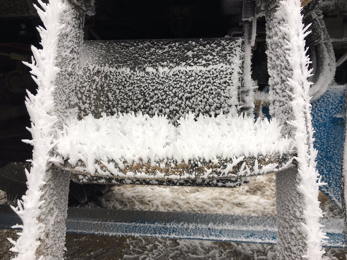 A wee frosty in S. Sask this AM