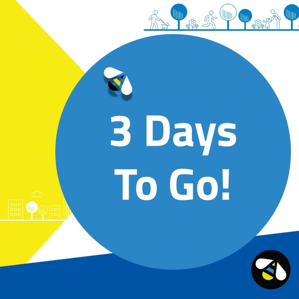 AlderHey10k's tweet photo. 3 days to go until our big announcement! #BeeActive #BeeHealthy #BeeHappy https://t.co/AcWyUJqsEJ