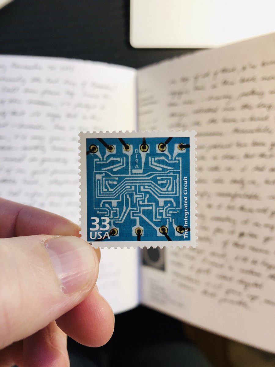 A few more from the collection for you. First, this gorgeous thing from 1960. The integrated circuit!