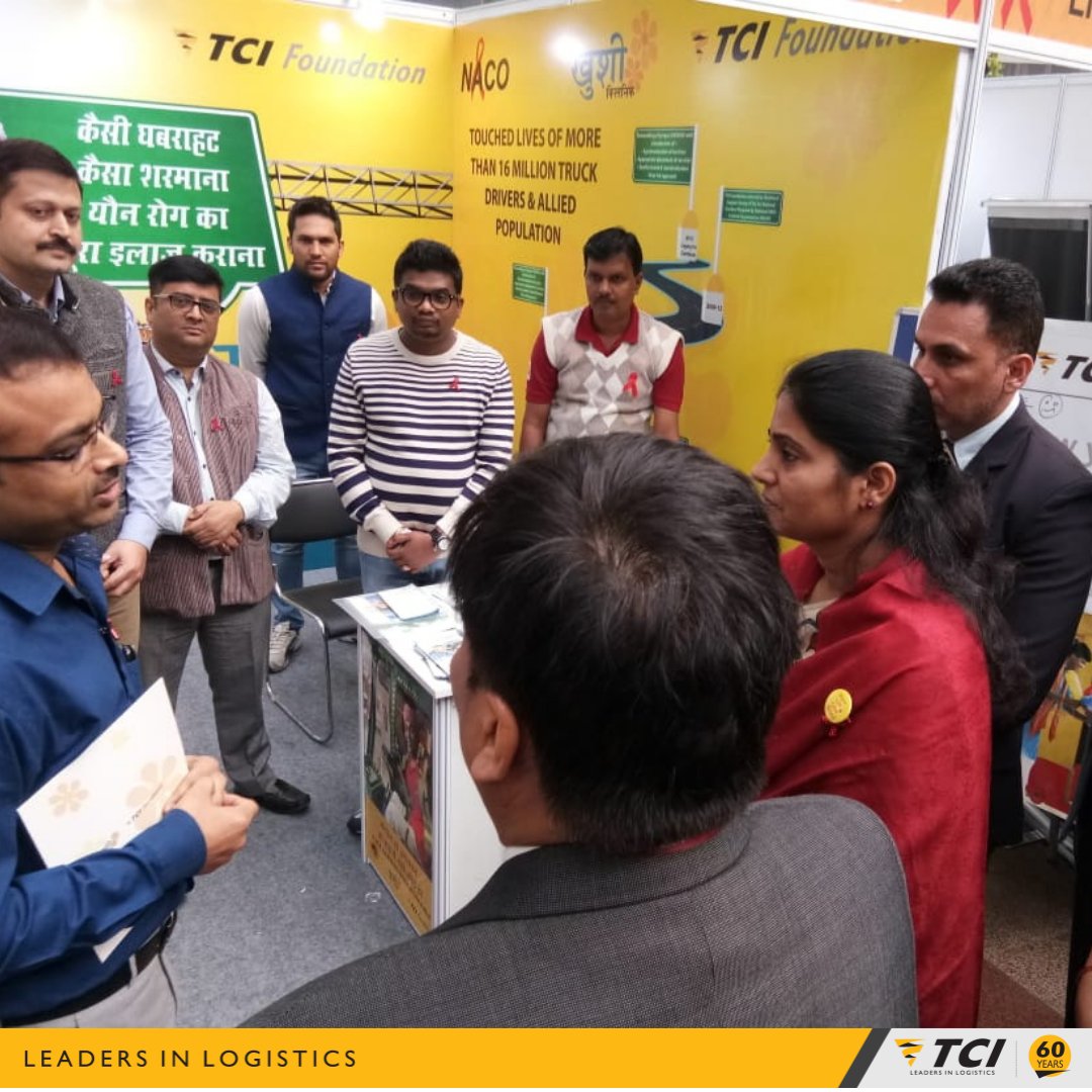 TCILGroup's tweet photo. TCI Foundation in association with @NACOINDIA observed the #WorldAidsDay at National Program in Delhi. The honorable dignitaries from various ministries visited our stall and showed keen interest in the work of TCIF on Bridge Population at national level.
#NurturingIndia https://t.co/8nNtptyq28