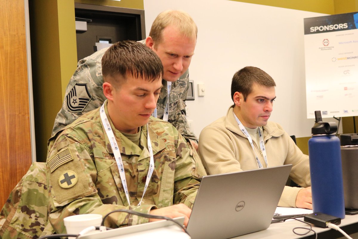 argonne's tweet photo. Proud to have teams from the military and others volunteers for our "Red Team." The red team, known as attackers, spend their time discovering and exploiting vulnerabilities in computer networks. #DOECyberForce https://t.co/3mMa8TdsWb
