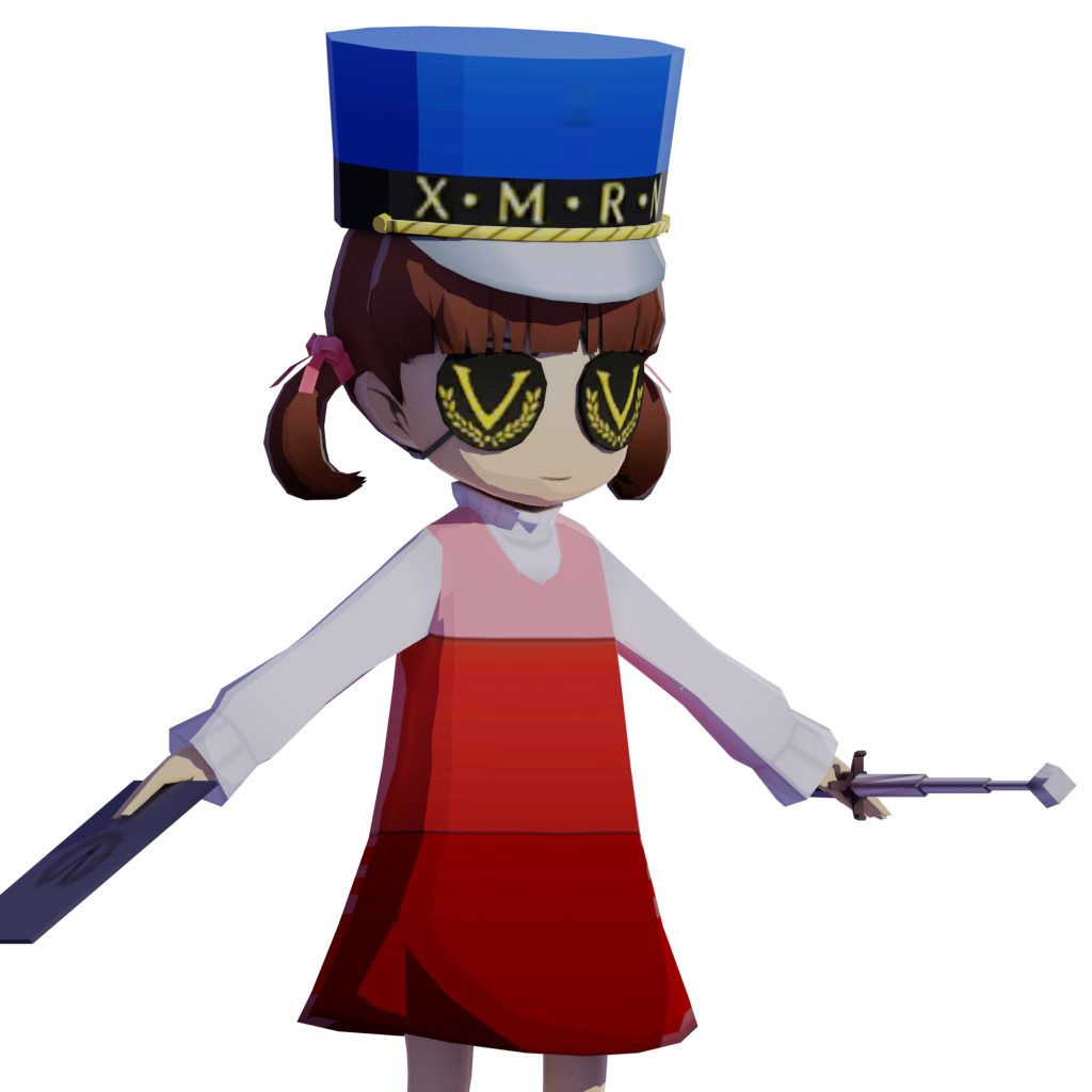 gasp_the_enemy's tweet photo. Atlus used Nanako as a base when creating Caroline and Justine's models which means their accessories fit perfectly on her! https://t.co/KbTfKIGhxK
