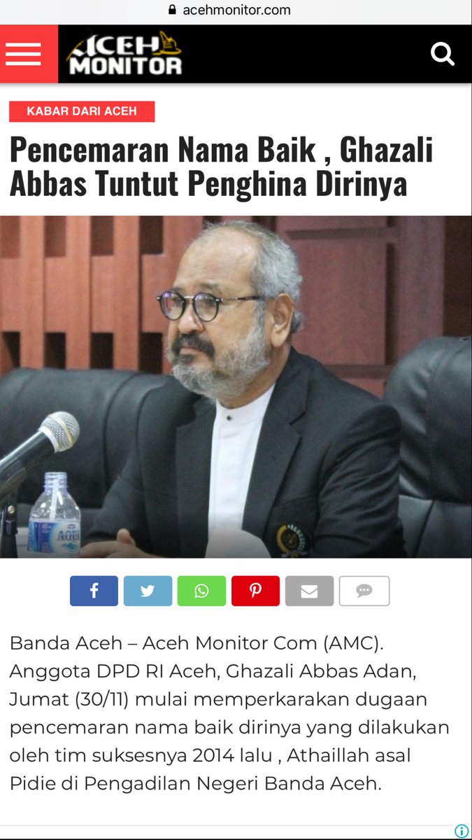 Hakim pengadilan B.Aceh tunda sidang Kasus Pencemaran Nama baik DPD RI Aceh Ghazali Abbas ⁦@DPDRI⁩ ⁦@cenderawasihh⁩ ⁦@tropongsenayan⁩ ⁦@serambinews⁩ ⁦@OmbudsmanRI137⁩ ⁦@DPR_RI⁩ ⁦@mprgoid⁩ ⁦⁦@LBHBandaAceh⁩ ⁦⁦@InfoMPRRI⁩