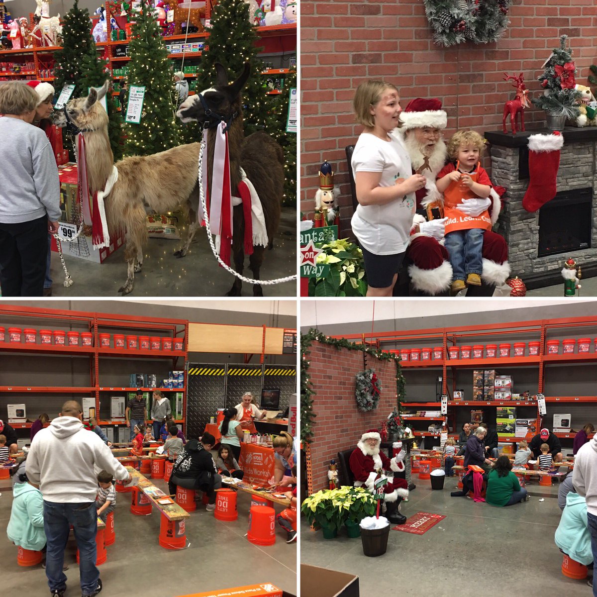 Reed Grier (@reed_grier) on Twitter photo We had Santa and llamas at the kids workshop today!!!!!! #santasreindeer2.0 <a href="/hollytate122/">Holly Tate</a> <a href="/thdsandi/">Sandi Williams</a> We had Santa and llamas at the kids workshop today!!!!!! #santasreindeer2.0 <a href="/hollytate122/">Holly Tate</a> <a href="/thdsandi/">Sandi Williams</a>