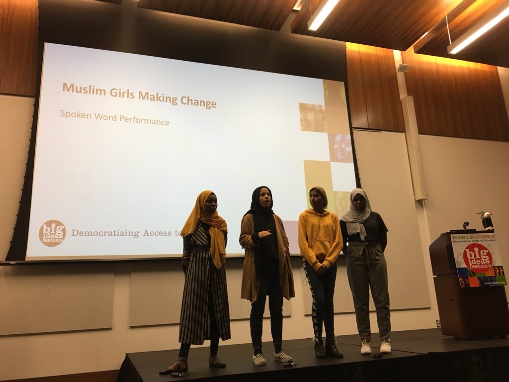 We are so honored <a href="/MGMC_VT/">MGMC</a> is sharing their creativity, talents, &amp; personal stories with us #bif2018