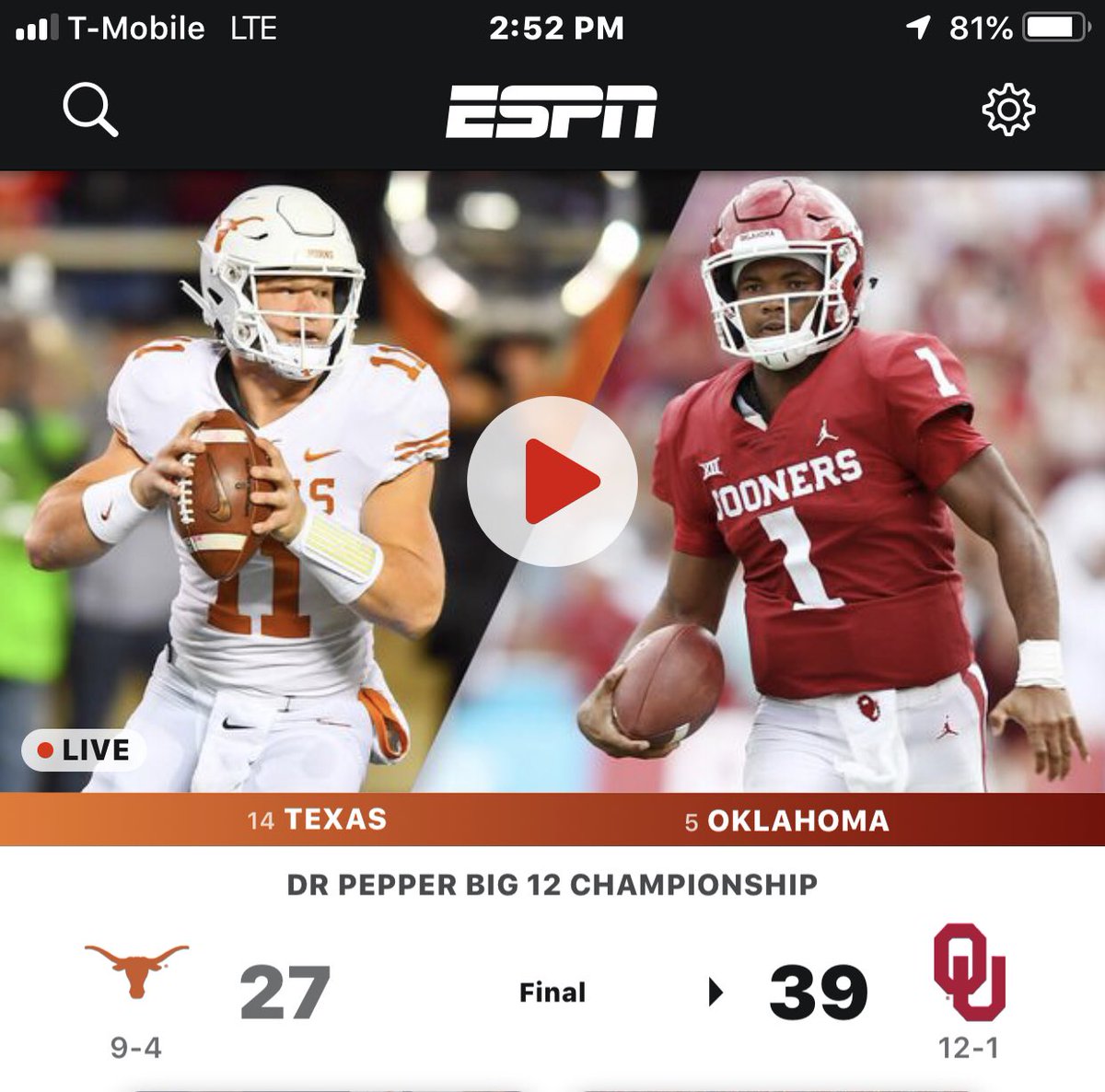 Handtalker5272's tweet photo. @pherna13  bragging rights terminated! Horns down! https://t.co/p8LazL5Vie