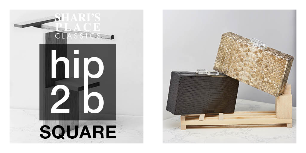 Hip to be Square handbags <a href="/sharis_place/">Shari's Place</a> Photo by <a href="/TimothyAche/">Timothy Hutto</a> #boutique #handbag #womens #clutch #smallbusiness  #shopsmall #fashion #luxury #retail #leather #suede ow.ly/GGwP30mqQKc