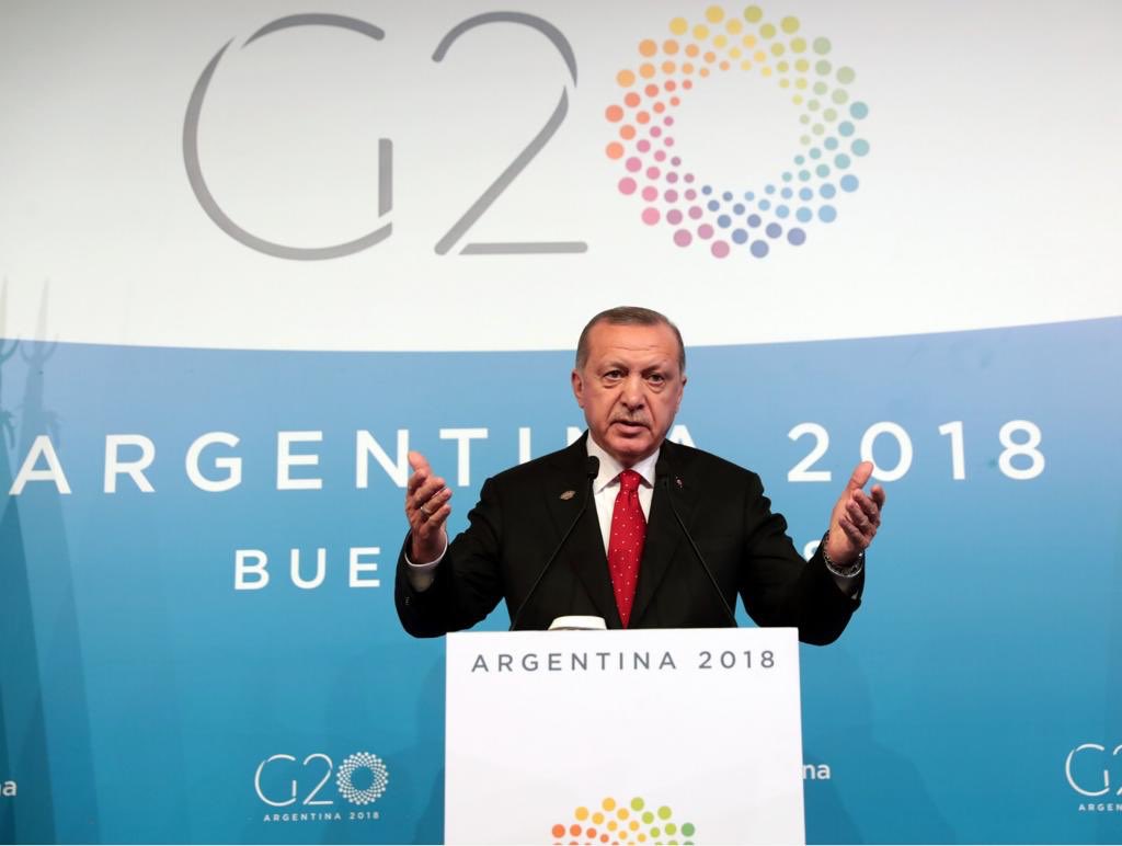 As Our President Erdogan has indicated at G20 press meeting that we have completed TANAP and TurkStream which contributes to Turkey’s regional energy hub goal.

We also continue to strongly protect our and TRNC’s rights in Eastern Mediterranean in every platform.