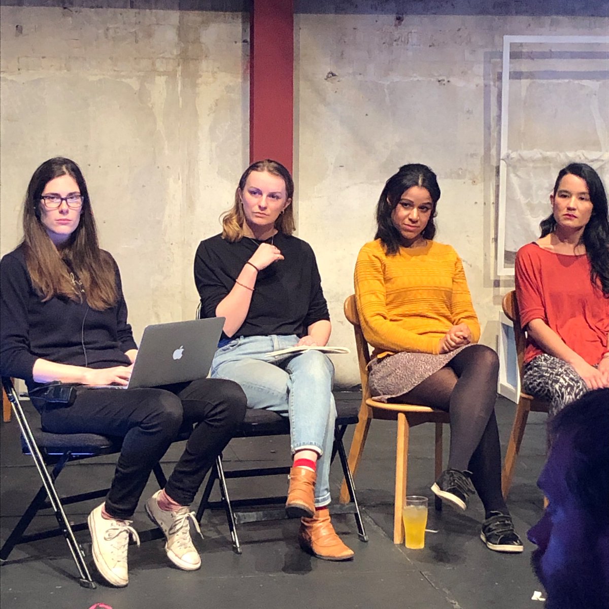 OtherPleaseExp's tweet photo. Final @ParkTheatre
 #ScriptAccelerator performance of #OtherPleaseExplain! Interested in keeping in touch about the future of the play? Email otherpleaseexplain@gmail.com! 
@Potmtheatre @Martenstyn @BiancaBeckles @aimeelou_bevan
@NNadifactress
@jbickelbarlow
@oliviammunk https://t.co/PEg9ls239Z