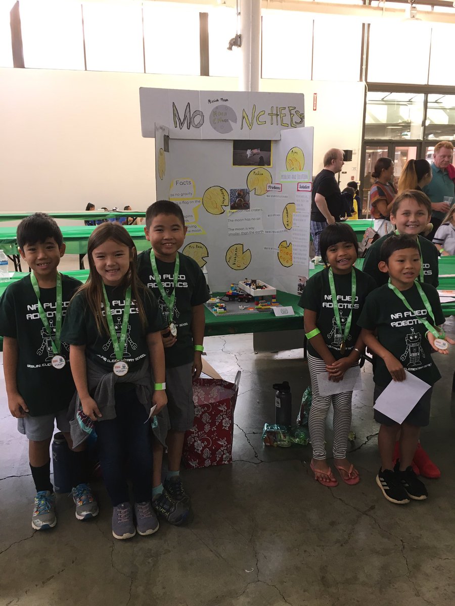 WeblingEl's tweet photo. #NaPueo ,Congrats to our 1st LEGO Robotics teams for their great presentations today!  Thank you Ms. Kasai, Mrs. Nishimoto, and Ms. Sadowski for your time and effort in working with the children.  #1stLegoRobotics , #NaPueo , #problemsolvingsolutions https://t.co/k3N4RuH4lW
