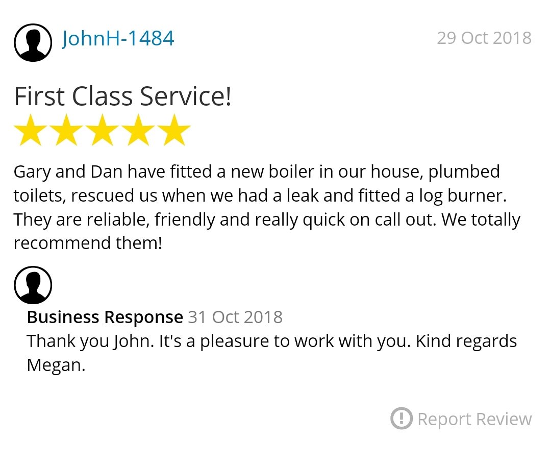 Day 8 of sharing customer reviews.
John has been using Sabre for many years, here's what he had to say-

Many thanks for the review John!
#sheffield #southyorkshire #derbyshire #chesterfield #yorkshire #heating #gasengineer #gas #plumbing #boiler #bathroom #review #yell #customer