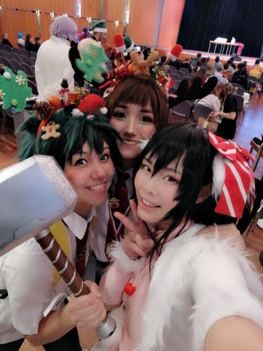 Shirokuchan's tweet photo. I found @MarekMichella 😍😍😍😍. @Xmas_Con https://t.co/XyDAP9lLw3