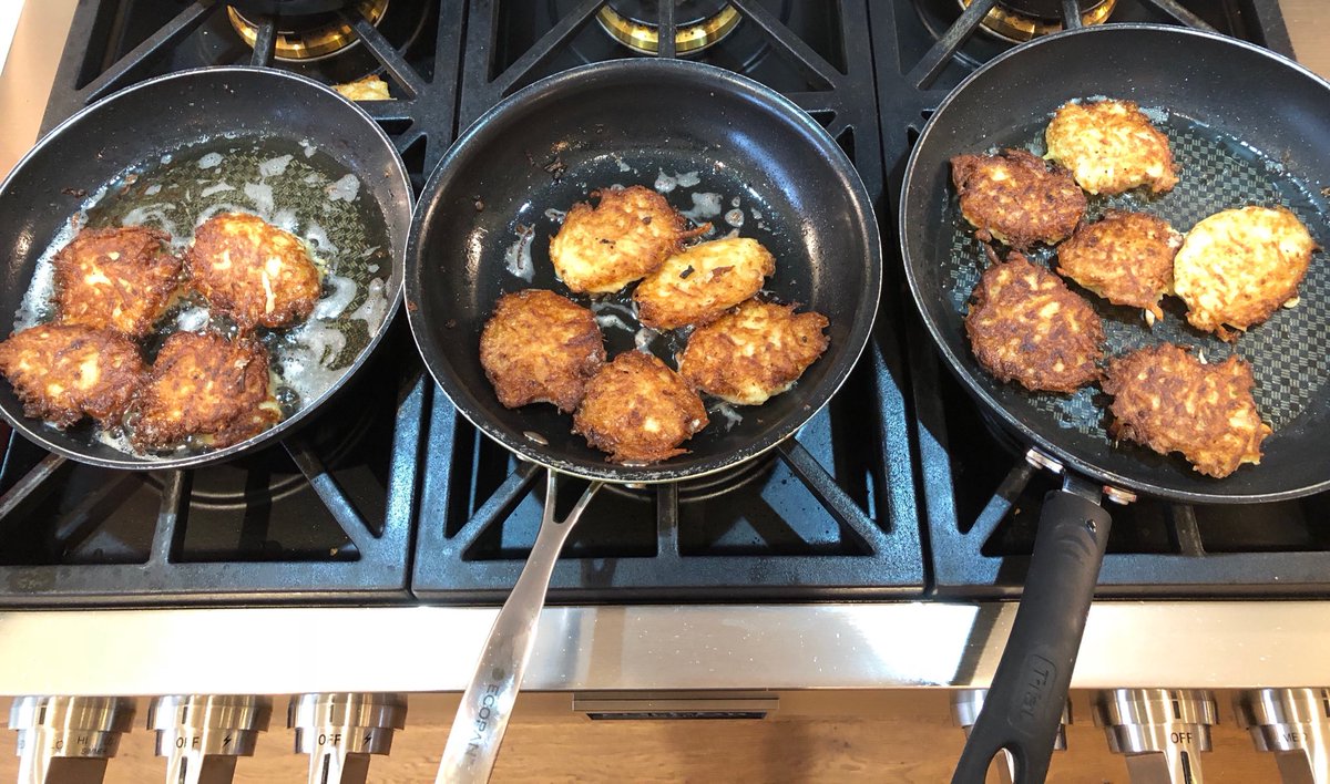 Latke Making! That’s what’s happening. #Hanukkah