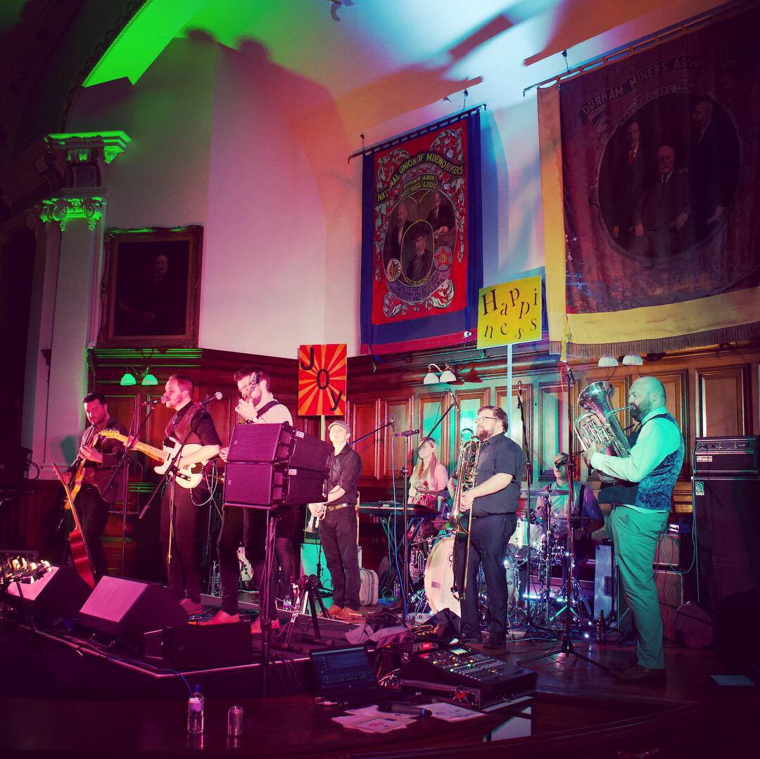 RedhillsDurham's tweet image. A fantastic performance from @dennisband in The Pitman’s Parliament at Redhills tonight #TheFutureWeBuild