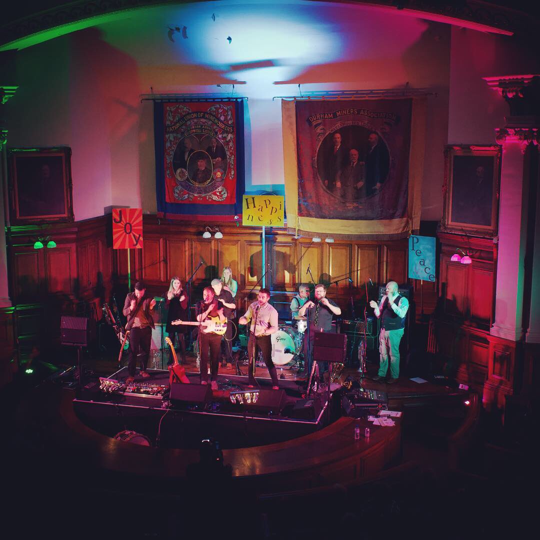 RedhillsDurham's tweet image. A fantastic performance from @dennisband in The Pitman’s Parliament at Redhills tonight #TheFutureWeBuild