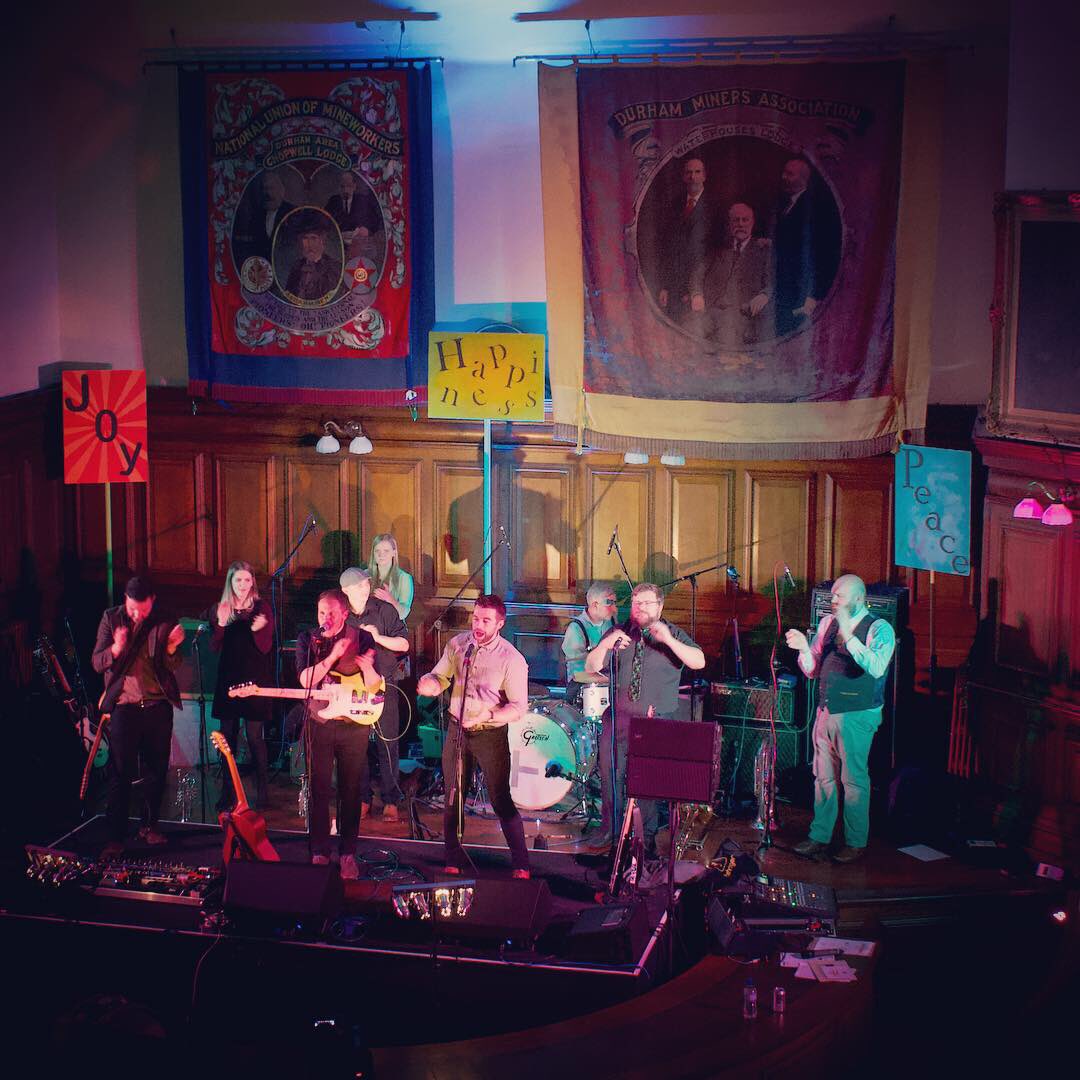 RedhillsDurham's tweet image. A fantastic performance from @dennisband in The Pitman’s Parliament at Redhills tonight #TheFutureWeBuild