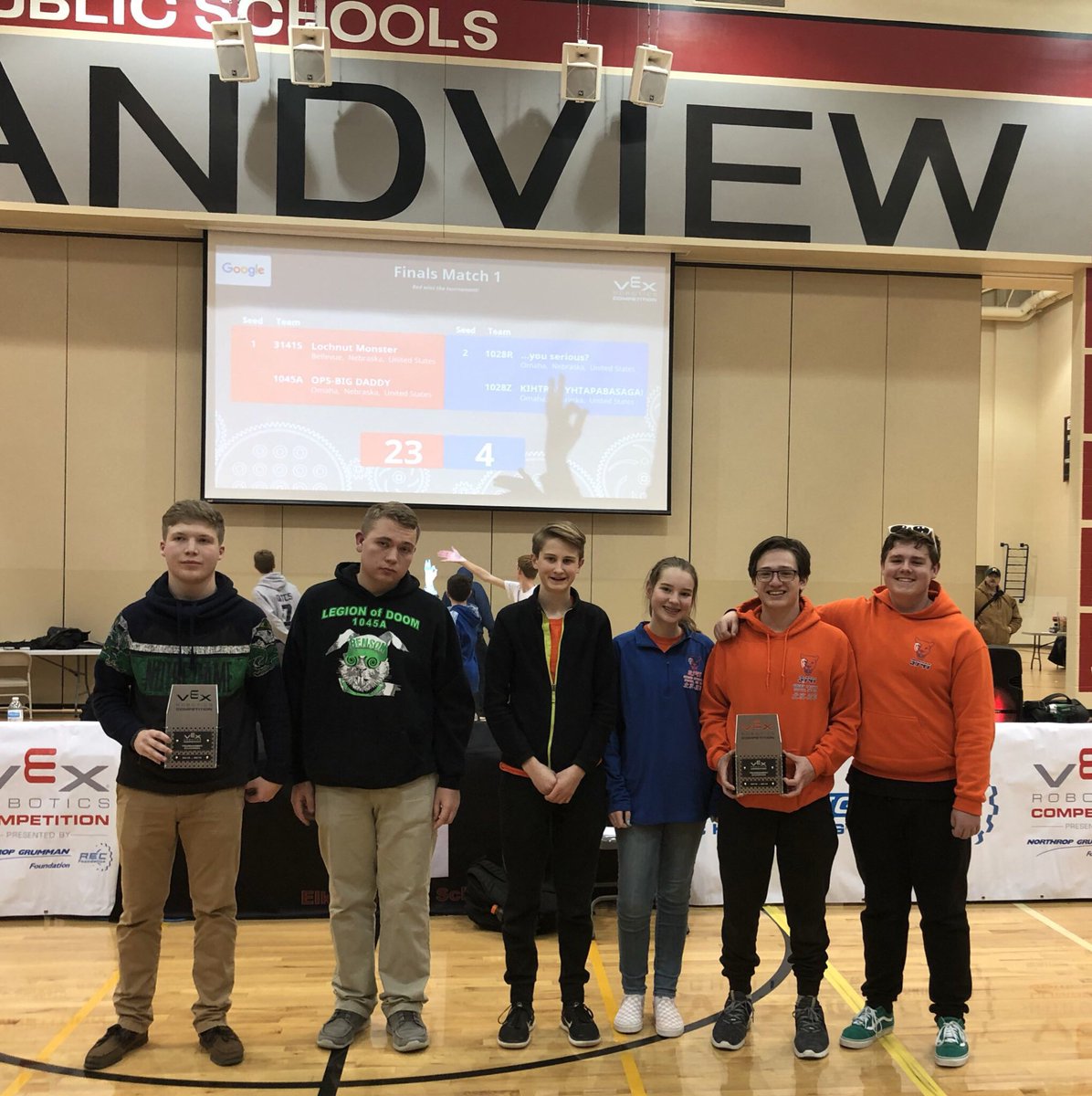 Good Job to a Team 3141S making it to the Finals and getting the Win