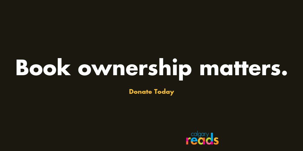 CalgaryReads's tweet photo. Research shows the more books a child has at home, the better the chance they will grow up to be a confident, joyful reader with a brighter future. 👉 https://t.co/hbZGIAVL3R #nothingtoread #socialimpact #readingmatters #reading #helpkidsthrive #dogood #fundraising #YYCgives https://t.co/1tklwdyDer