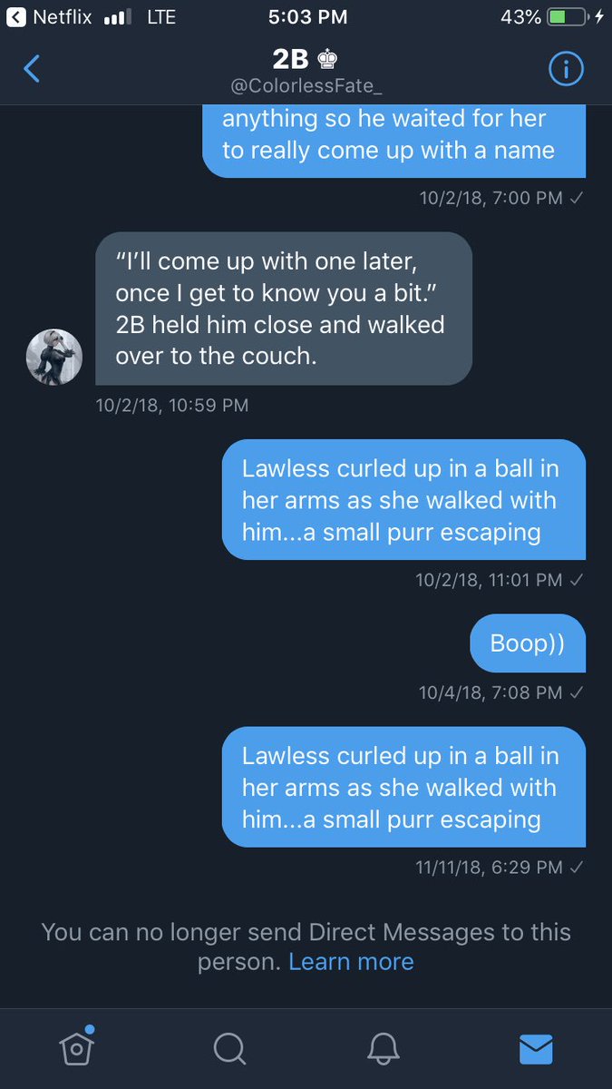 The fuck? Why was I blocked I didn't do shit