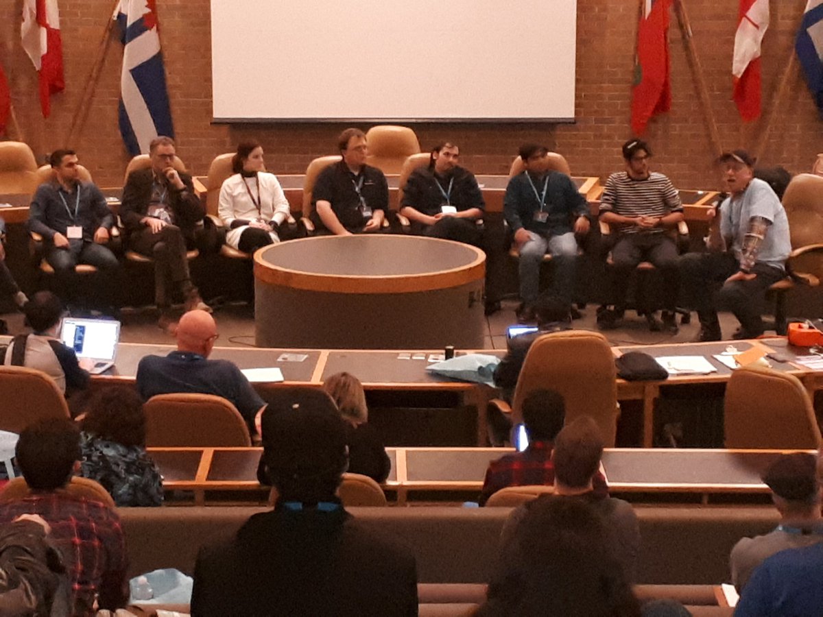 KandydKris's tweet photo. WordPress Gutenberg panel discussion at WordCamp Toronto. Are you ready for WP 5.0? #wcyyz #wptoronto https://t.co/MiyQWlgHuw