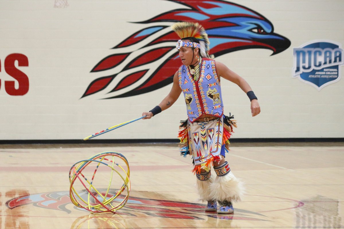 Lady T-Birds up 26-20 at Halftime of the 6th Annual American Indian Recognition Game vs Phoenix College. T-Birds look fresh in their new <a href="/NikeN7/">Nike N7</a> jerseys.  Thanks to World Champion Hoop Dancer, Tony Duncan, for a fabulous halftime performance!