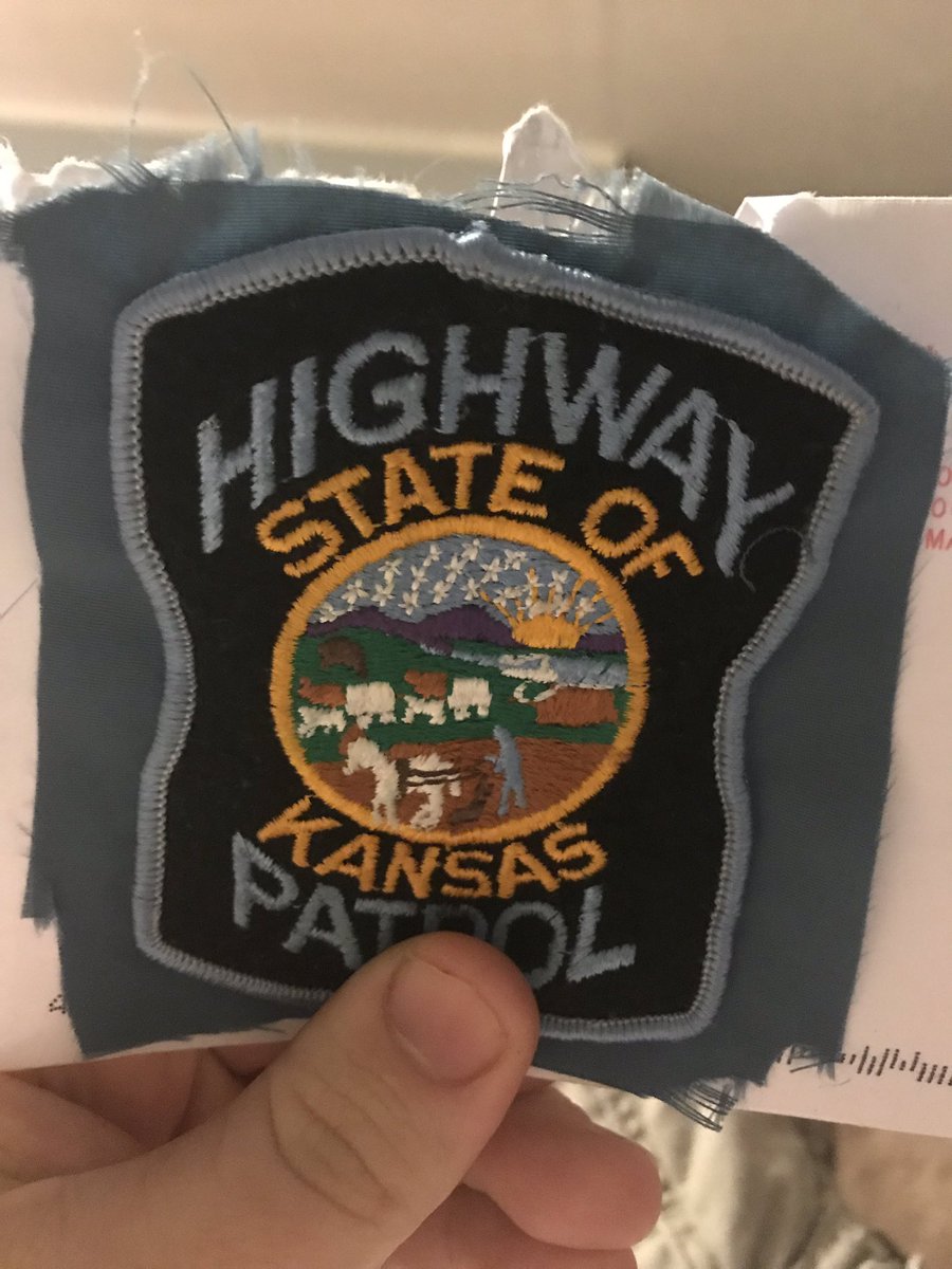 jpace216's tweet photo. Shoutout to @TrooperBenKHP for the patch! Stay safe! #BackTheBlue #Patch3 https://t.co/SbU8r17rcy