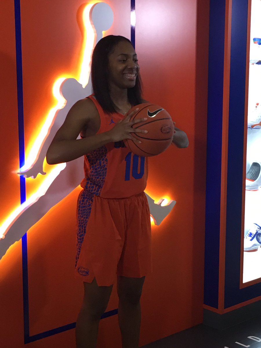 JayMeadors's tweet image. @LaurynAshleyP (LR Central 21’) on her unofficial at Florida today. #SheNext #One2Watch #GoatGangCertified🐐