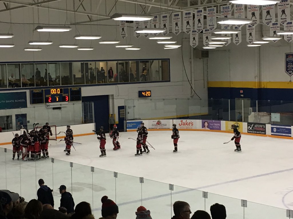 Blake Mortenson (@bmortensonpxp) on Twitter photo Duluth East 3
Wayzata 2
Final
Goals:
Hounds: Erickson, Donovan, Baker
Trojans: Kimlinger, Luedtke
Shots on goal 🥅 31-20 Greyhounds
<a href="/FollowThePuck/">FollowThePuck 👻</a> Duluth East 3
Wayzata 2
Final
Goals:
Hounds: Erickson, Donovan, Baker
Trojans: Kimlinger, Luedtke
Shots on goal 🥅 31-20 Greyhounds
<a href="/FollowThePuck/">FollowThePuck 👻</a>